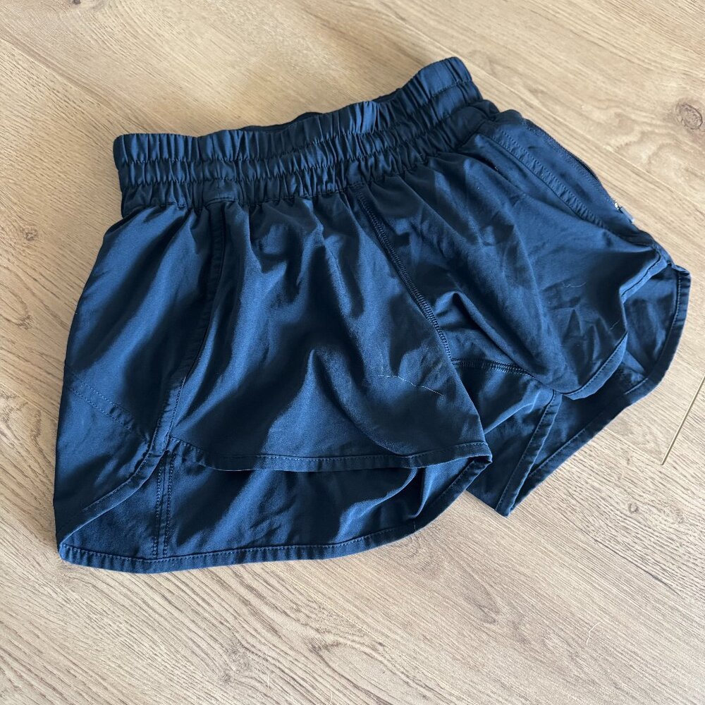 lululemon Tracker Shorts- navy blue